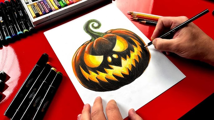 Add a Creative Twist: Draw a Jack-O'-Lantern